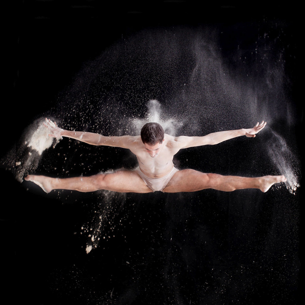 Danseur en mouvement