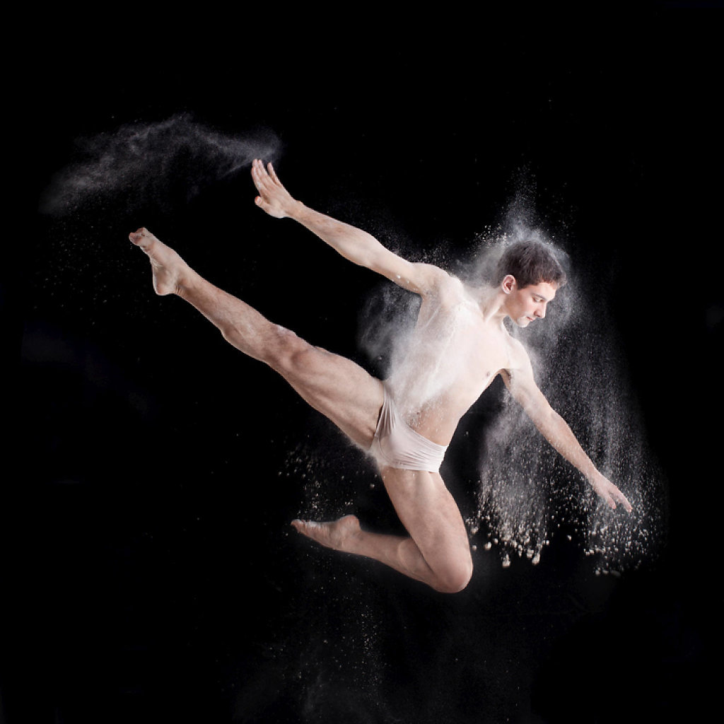 Danseur en mouvement